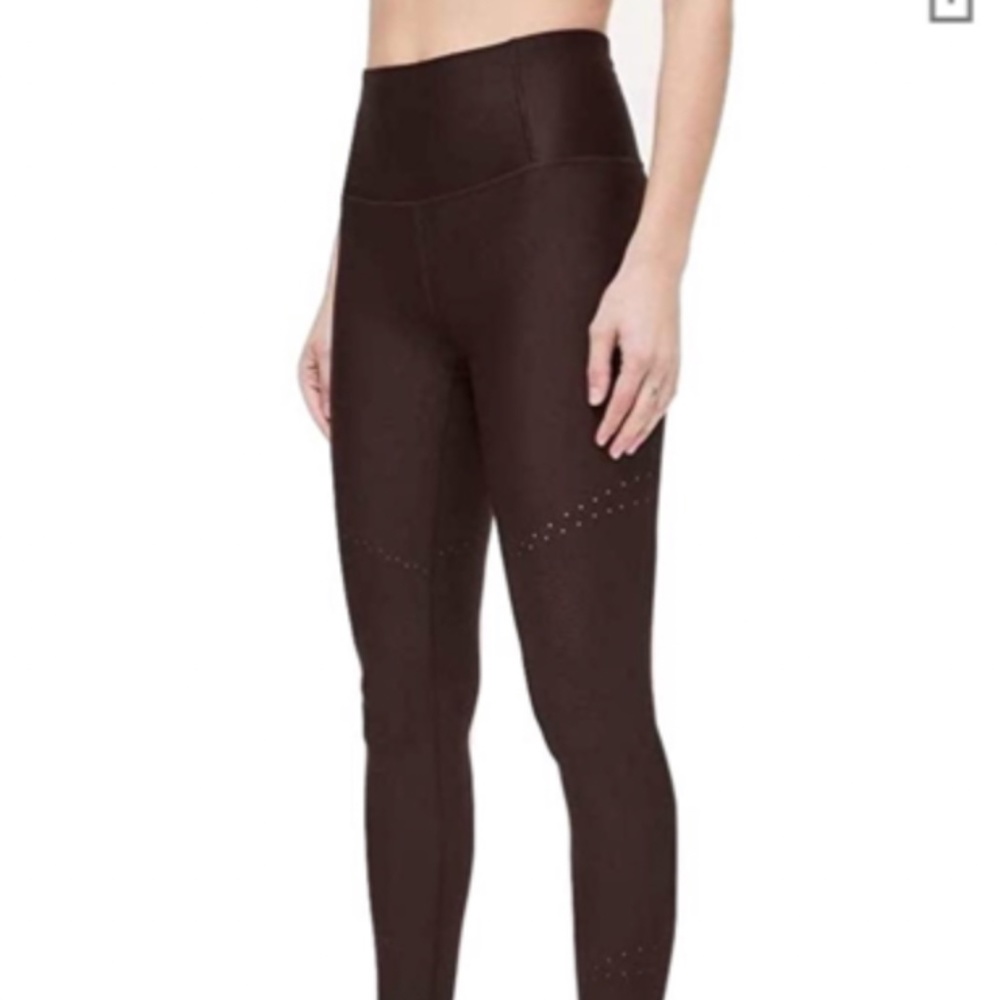 NEW without tags Lululemon -  In Focus Run Tight; size 10 - Plum Shadow